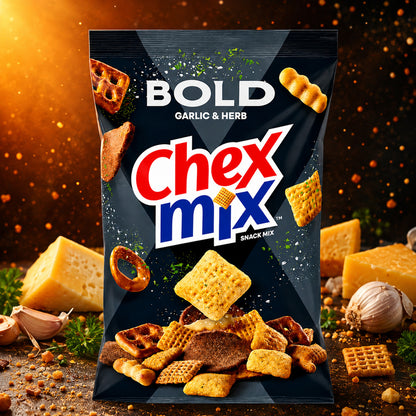 Chex Mix Bold Snack Mix Garlic & Herb 226g