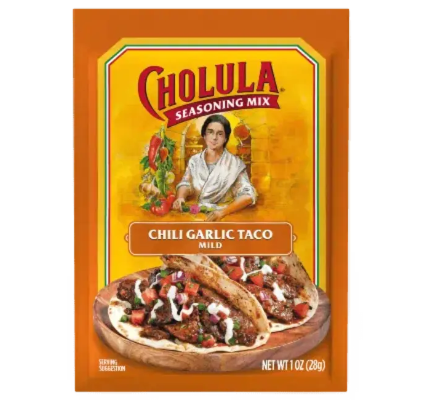 Cholula Seasoning Mix Chili Garlic Taco Mild 28g