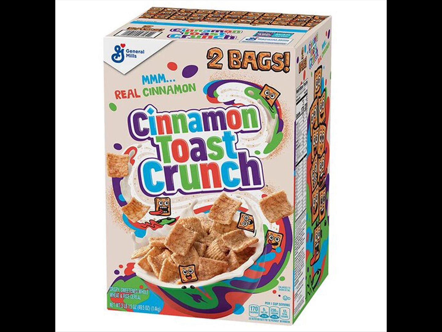 General Mills Cinnamon Toast Crunch Cerealien 1,4kg (MHD 07.07.2022)