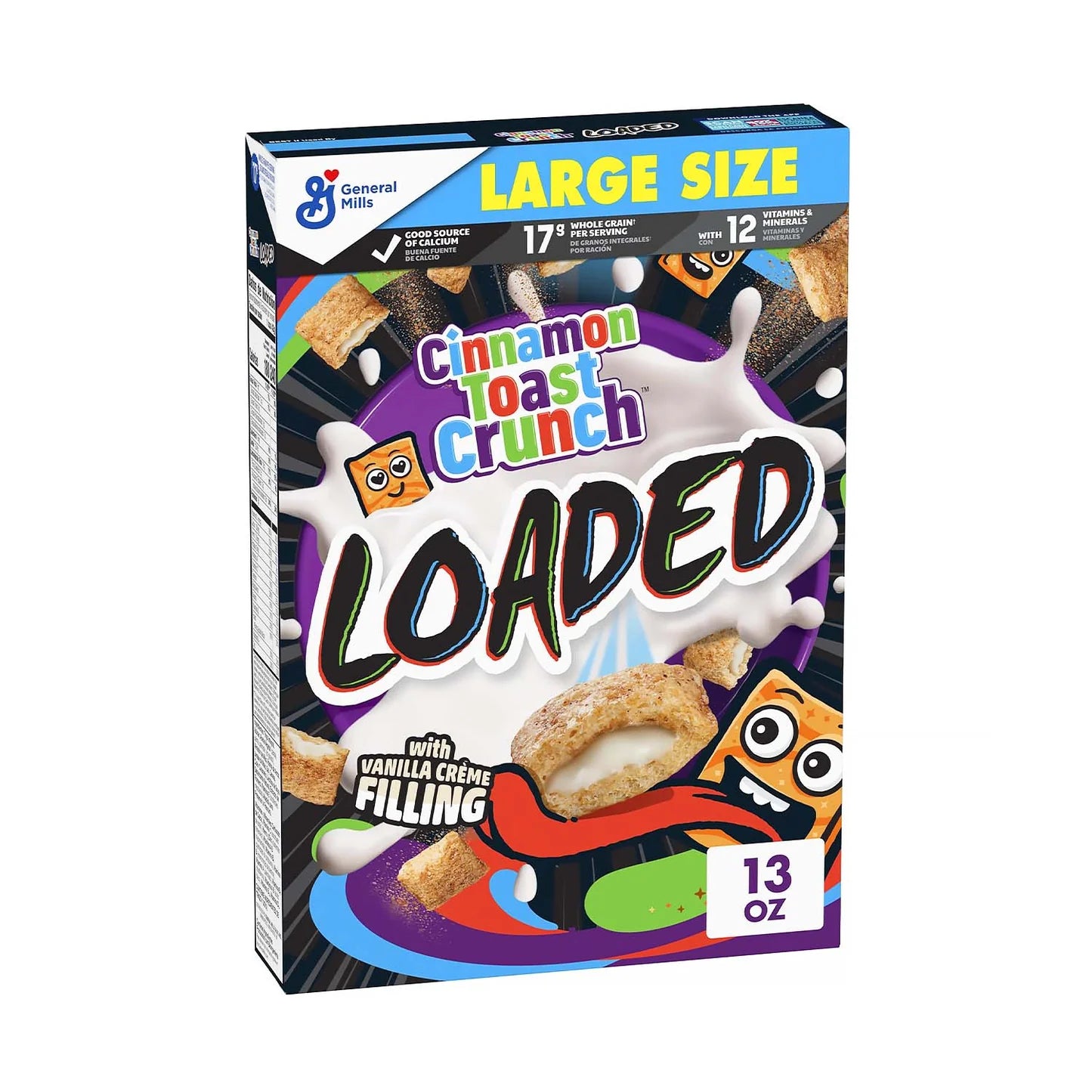General Mills Cinnamon Toast Crunch Loaded 368g ( MHD 15.03.2025 )