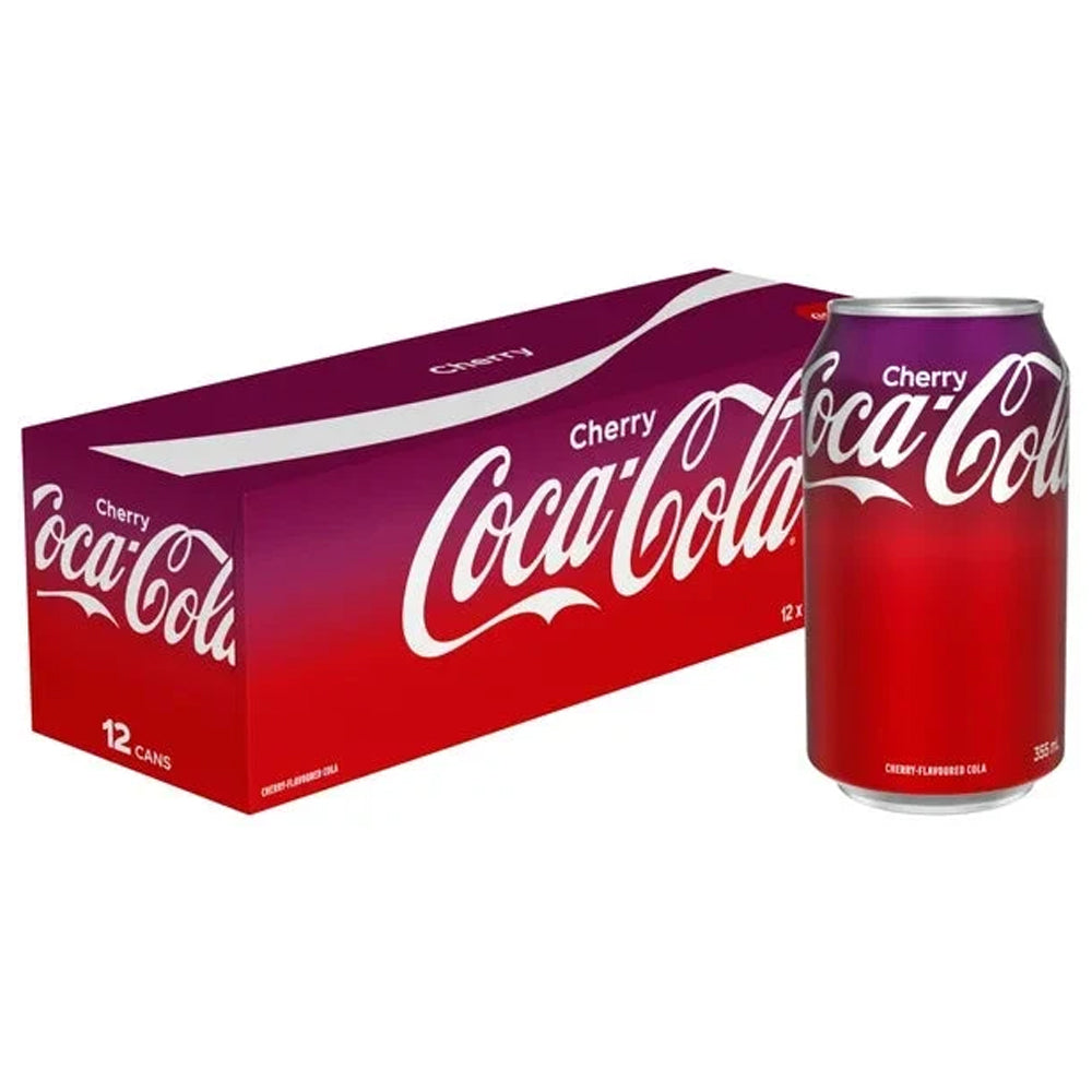 Coca-Cola Flavoured Cherry 12 x 355ml Vorratspack