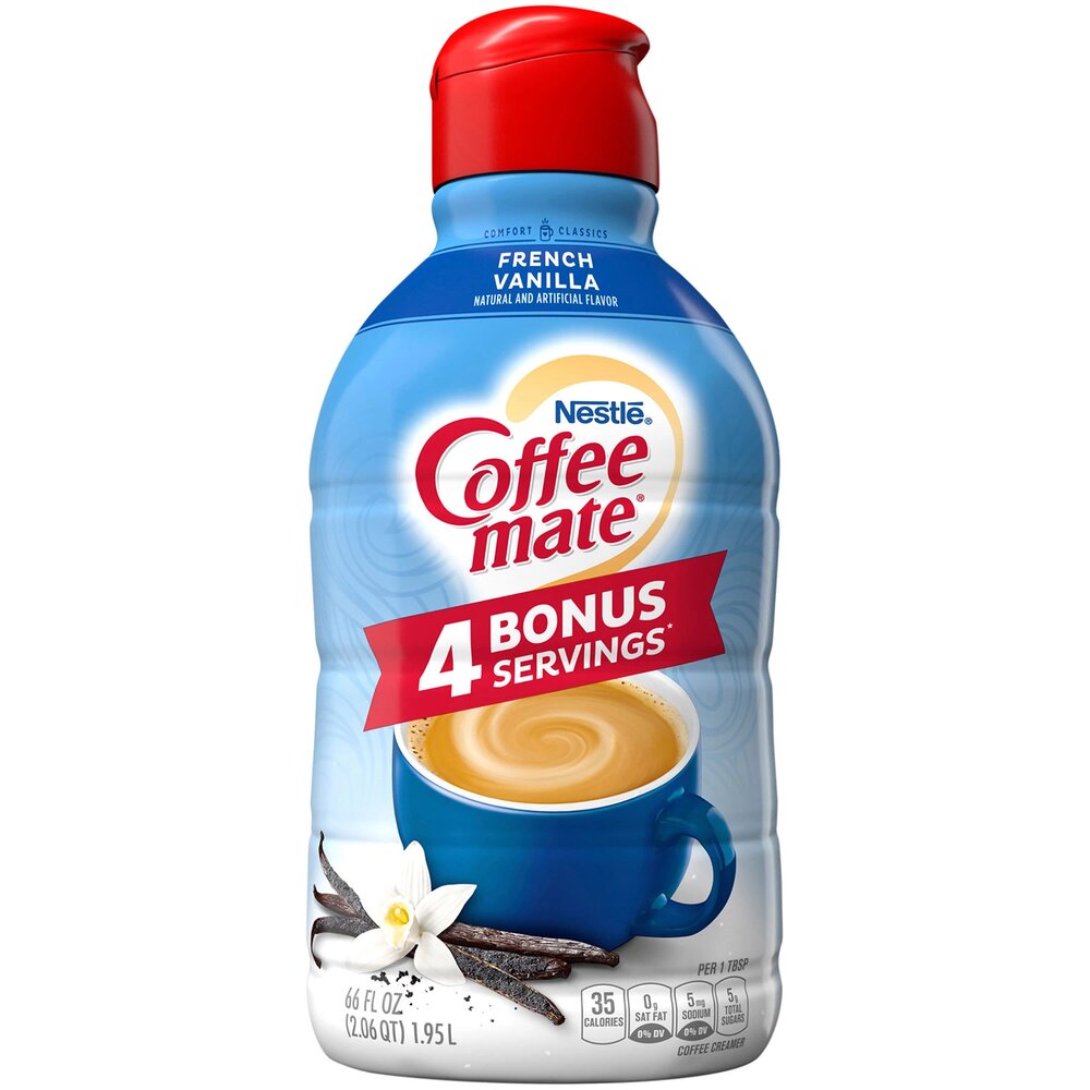 Nestle Coffee Mate - French Vanilla Liquid Coffee Creamer 1,95l