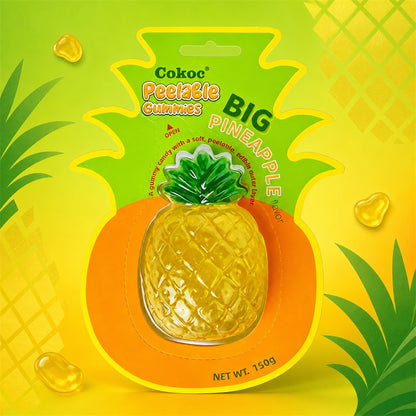 Cokoc Peelable Gummies Big Pineapple 150g