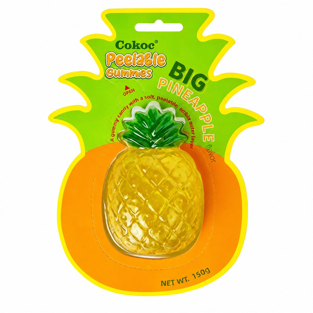 Cokoc Peelable Gummies Big Pineapple 150g