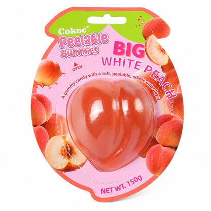 Cokoc Peelable Gummies Big White Peach 150g