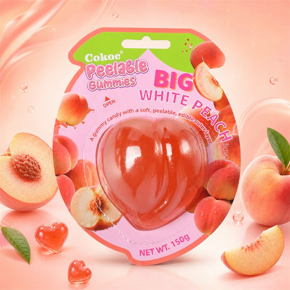 Cokoc Peelable Gummies Big White Peach 150g