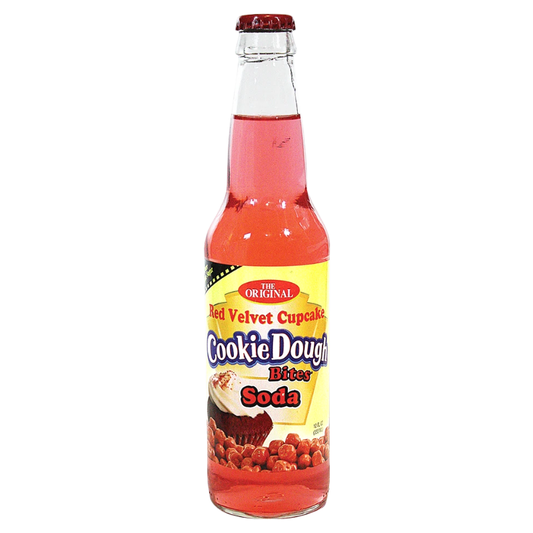 ROCKET FIZZ - The Original Red Velvet Cupcake Cookie Dough Bites Soda 355ml