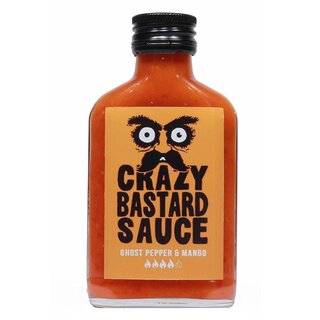 Crazy Bastard Sauce Ghost Pepper & Mango 100ml