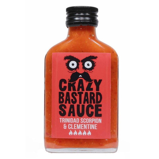 Crazy Bastard Sauce Trinidad Scorpion & Clementine 100ml