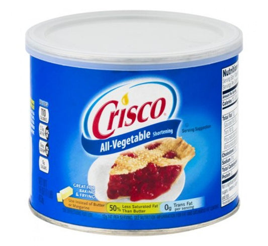 Crisco  All-Vegetable Shortening 453g