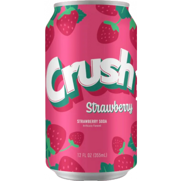 Crush Soda Strawberry 355ml