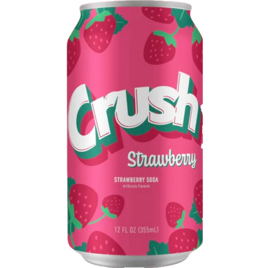 Crush Soda Strawberry 355ml