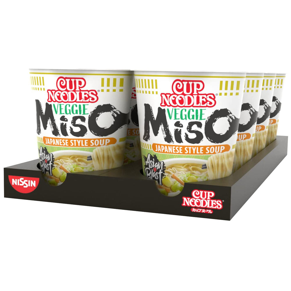 Cup Noodles Veggie Miso 8 x 67g Vorratspack