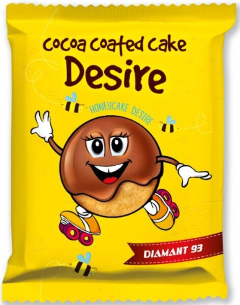 Desire Honeycake Cocoa Coated 40g