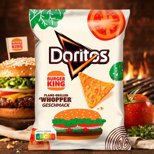 Doritos Burger King Flame-Grilled Whopper 100g