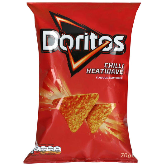 Doritos Chilli Heatwave Tortilla Chips 70g