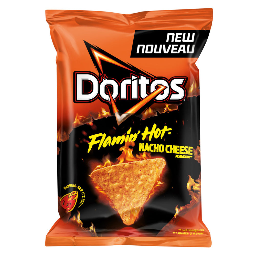 Doritos Flammin´ Hot Nacho Cheese Flavour 170g