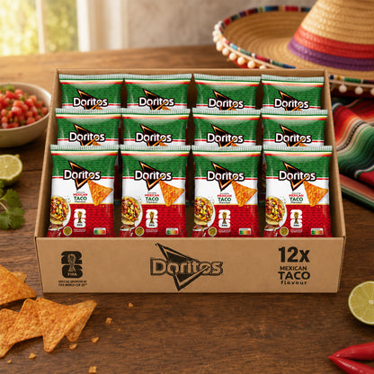 Doritos Mexican Taco Flavour 12 x 110g Vorratspack