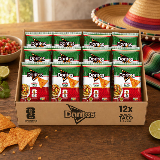 Doritos Mexican Taco Flavour 12 x 110g Vorratspack