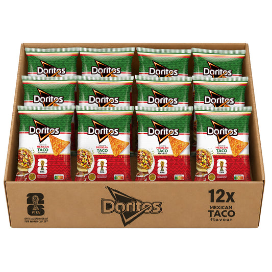 Doritos Mexican Taco Flavour 12 x 110g Vorratspack