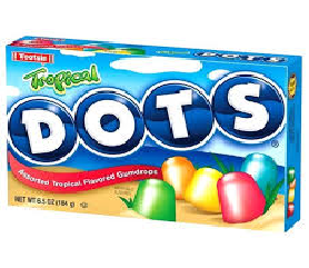 Tootsie Dots Tropical 184g