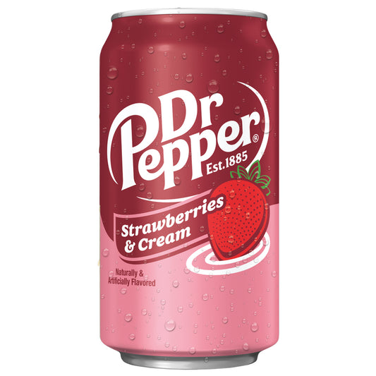 Dr. Pepper Strawberries & Cream 355ml