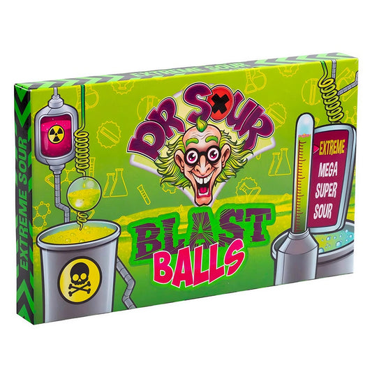 Dr. Sour Blast Balls Theatre Box 80g