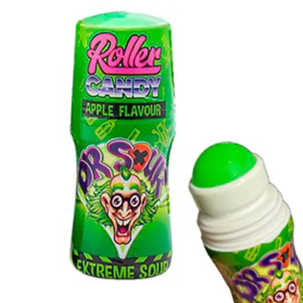Dr. Sour Roller Candy Apple Flavour Extreme Sour 40g (MHD 05.07.2025)
