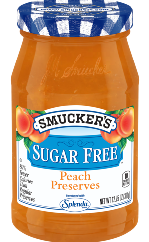 Smucker's Peach Preserves -sugar free- 361g