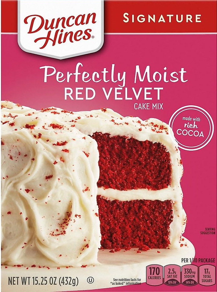 Duncan Hines Signature Perfectly Moist Red Velvet 432g
