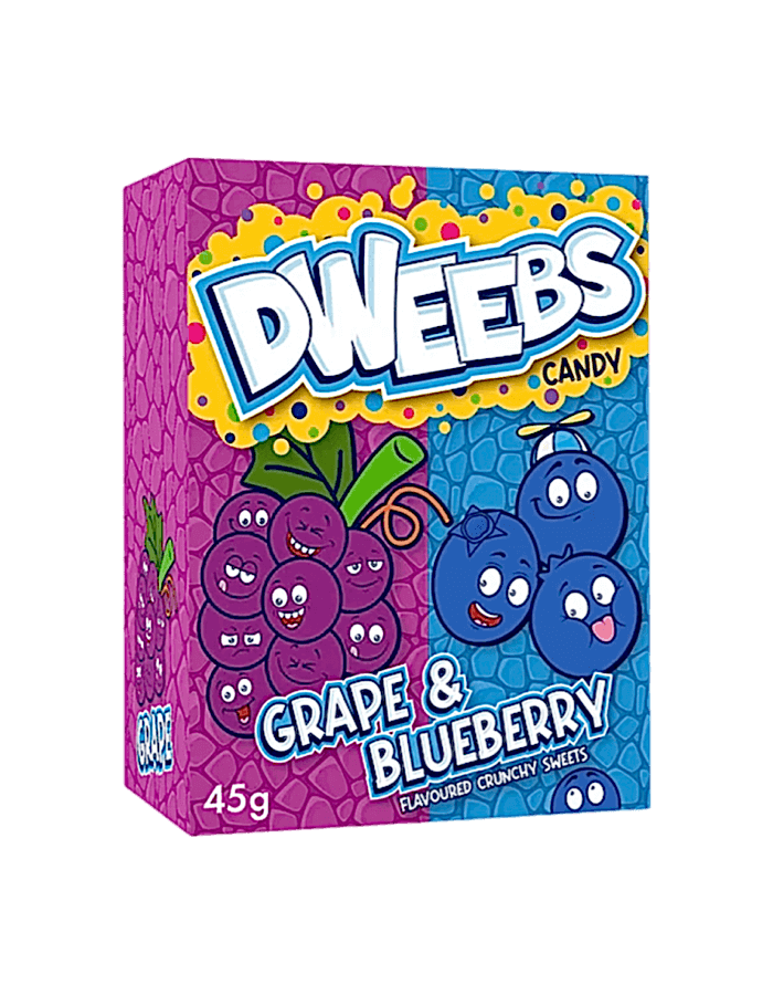 Dweebs Candy Grape Blueberry 45g