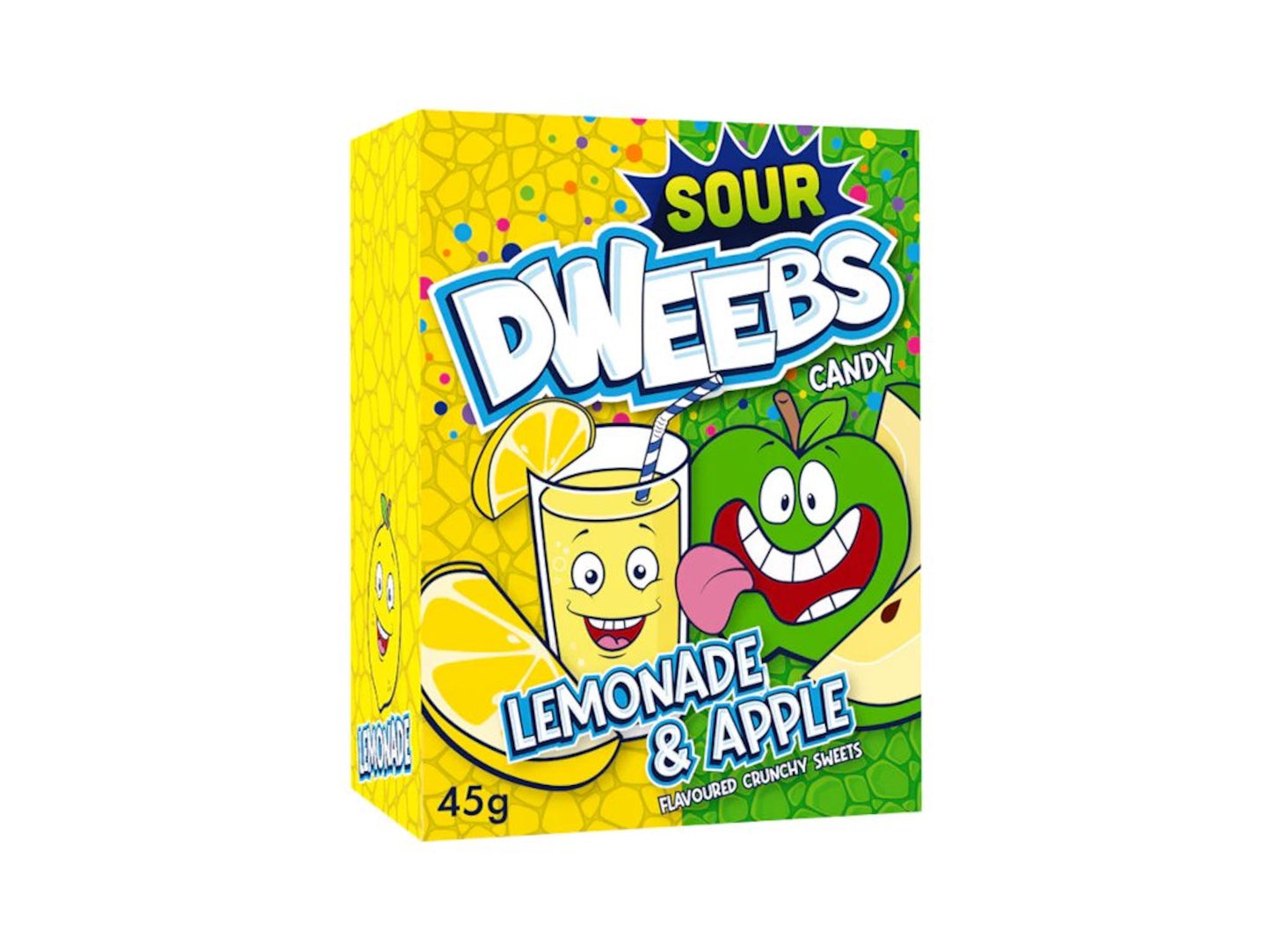 Dweebs Sour Candy Lemonade & Apple 45g(MHD 30,06,2025 )