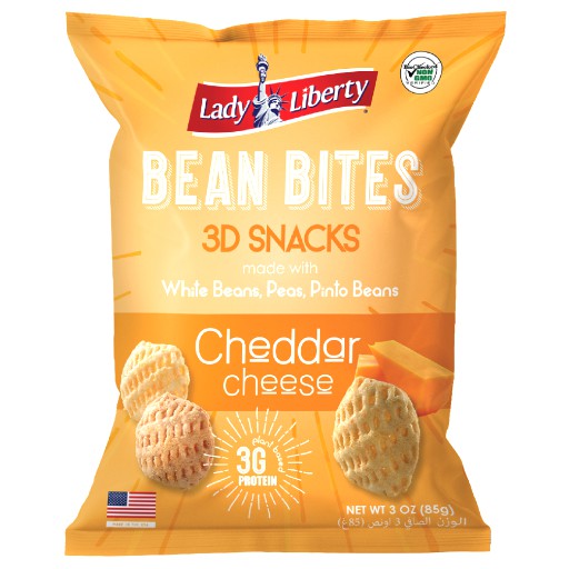 Lady Liberty Cheddar 3D Snacks 85g