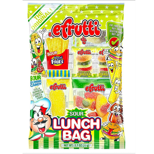 Efrutti Sour Lunch Bag 77g
