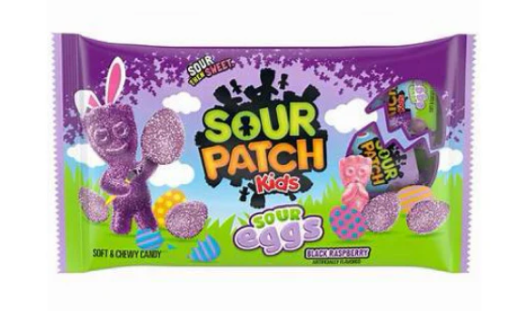 Sour Patch Kids Sour Eggs Black Raspberry Flavour 226g