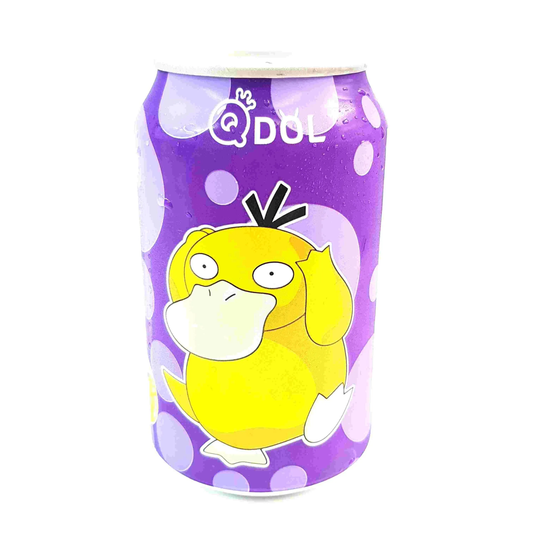 Qdol - Pokemon Water Enton Grape Flavour Sparkling 330ml