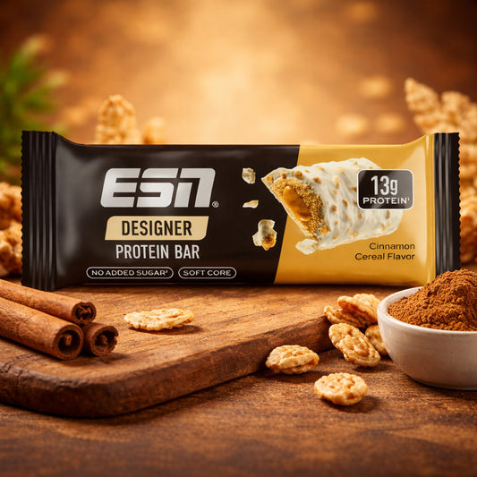 ESN Designer Protein Bar Cinnamon Cereal Flavor 45g