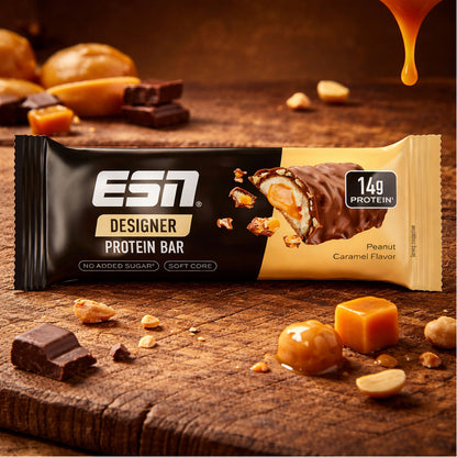 ESN Designer Protein Bar Peanut Caramel Flavor 45g