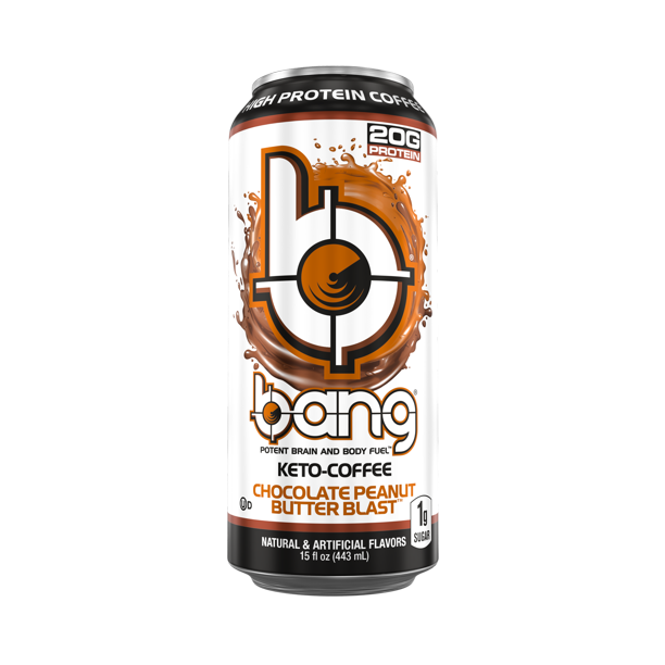 Bang High Protein Keto-Coffee Chocolate Peanut Butter Blast 473ml