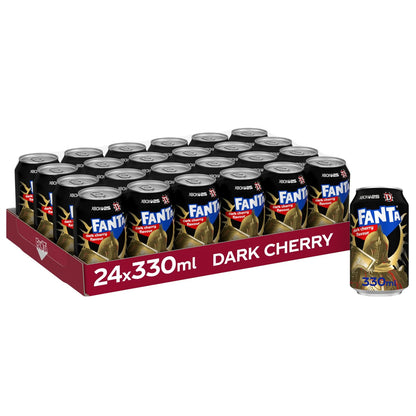 Fanta Dark Cherry 24 x 330ml (UK) Vorratspack