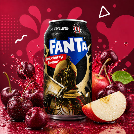 Fanta Dark Cherry 330ml (UK)