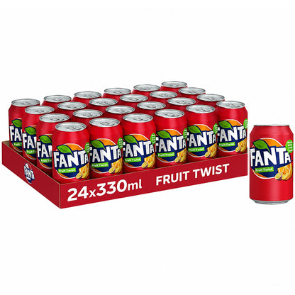 Fanta Fruit Twist 24 x 330ml (UK) Vorratspack