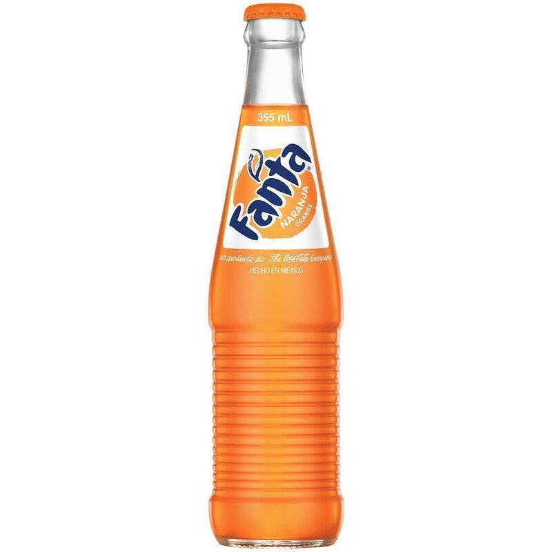 Fanta - Orange MEXICO Glasflasche  355 ml