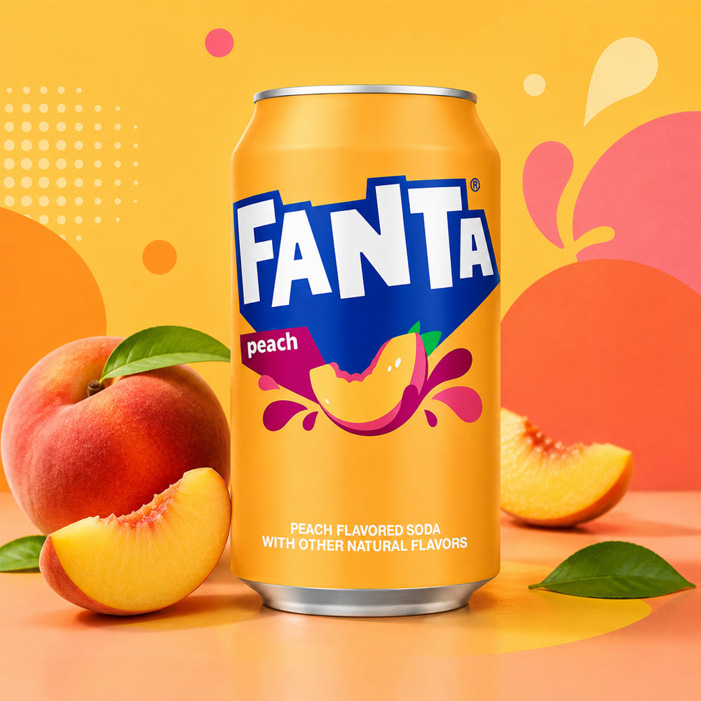 Fanta Peach 355ml (USA)