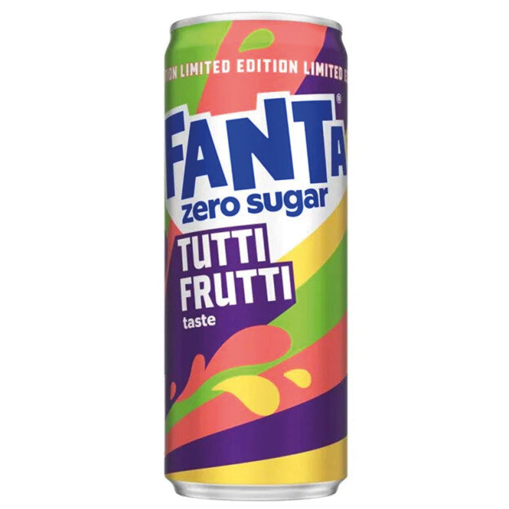 Fanta - Tutti Frutti Taste Zero Sugar - 250 ml