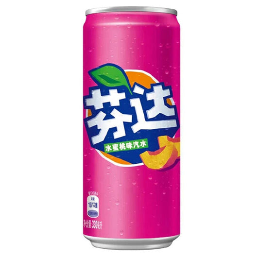 Fanta White Peach (China) Weißer Pfirsich 330ml
