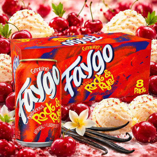 Faygo Rock & Rye 8 x 355ml Vorratspack