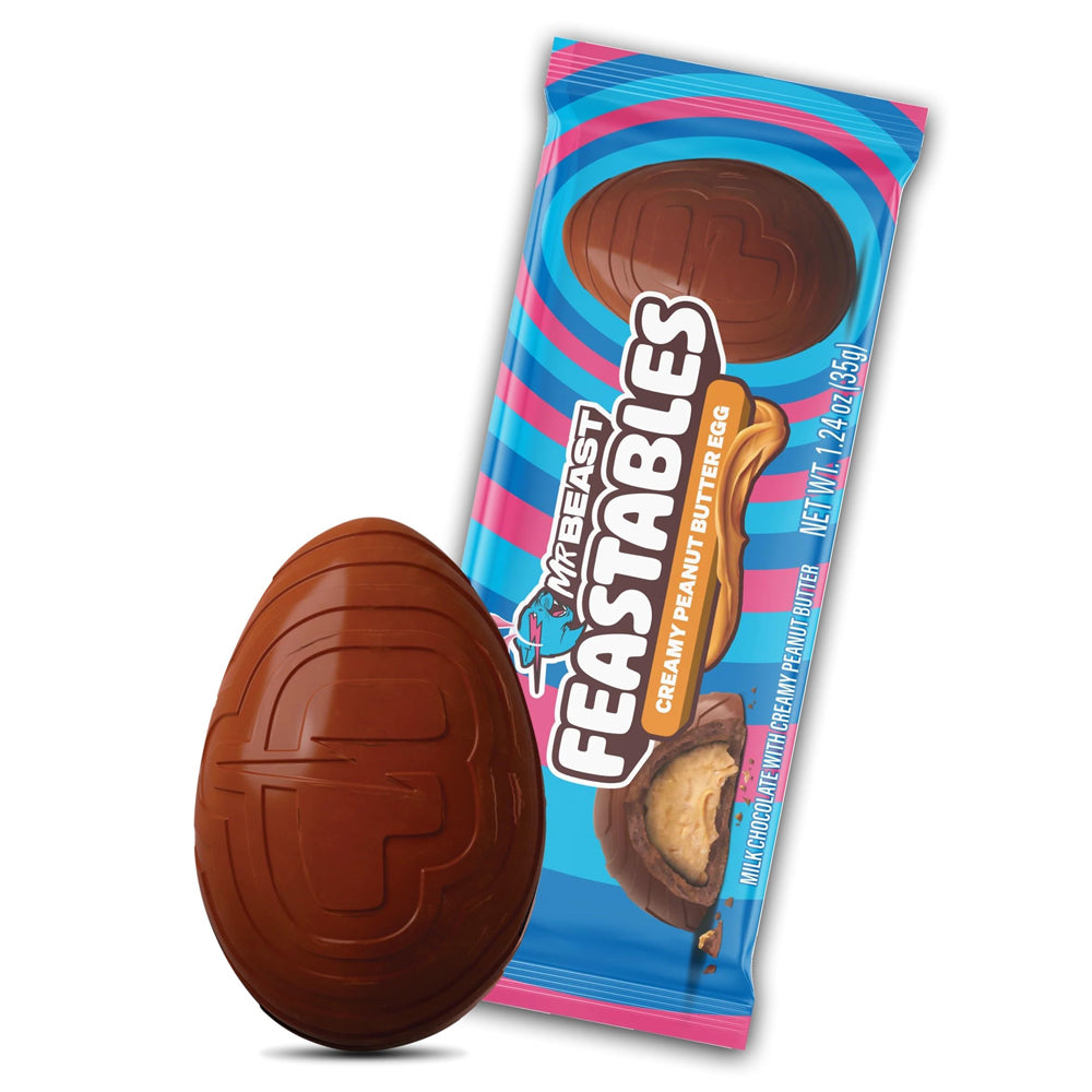 Feastables Mr. Beast Creamy Peanut Butter Egg 30 x 35g Vorratspack