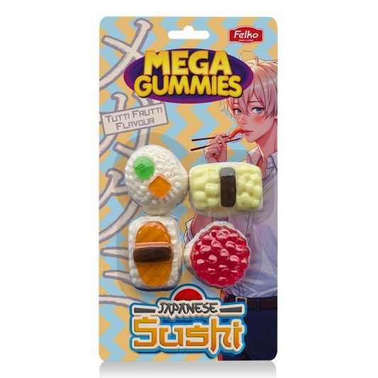 Mega Gummies Sushi 120g