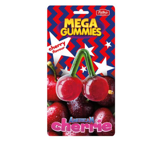 Mega Gummies American Cherry 120g